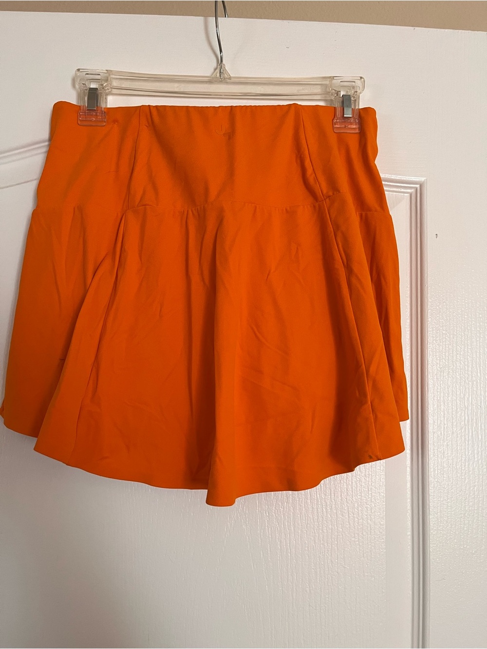 JoyLab Bright Orange Circle Skirt with shorts - Picture 3 of 4